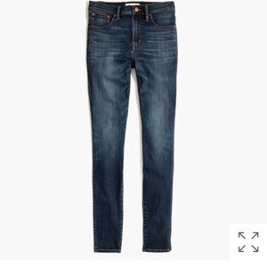 Madewell 10 inch rise skinny jeans. 29T.